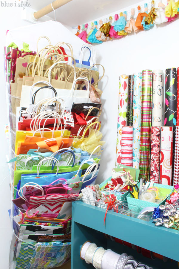 Ideas To Store & Organize Gift Bags