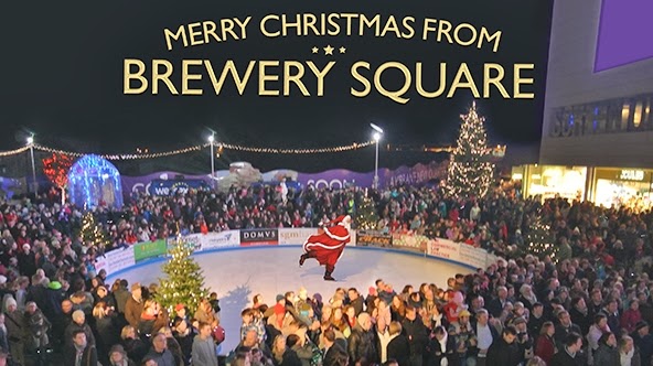 Corfu Blues And Global Views Brewery Square Dorchester Ice For Those Who Couldn T Get Near Enough To See Anything There Is A Short One Minute Video With This Dorset Echo Report