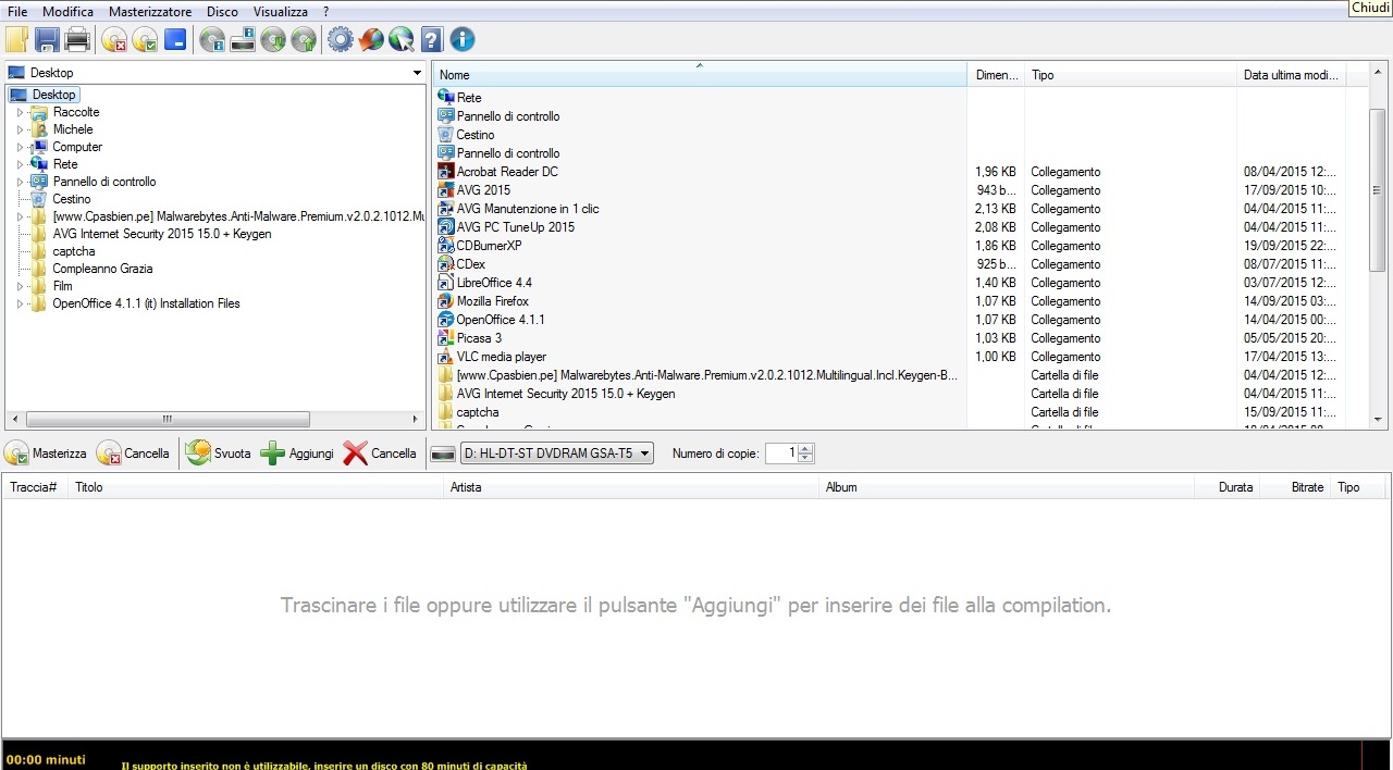 PROGRAMMI PER MASTERIZZARE DVD E CD SCARICA