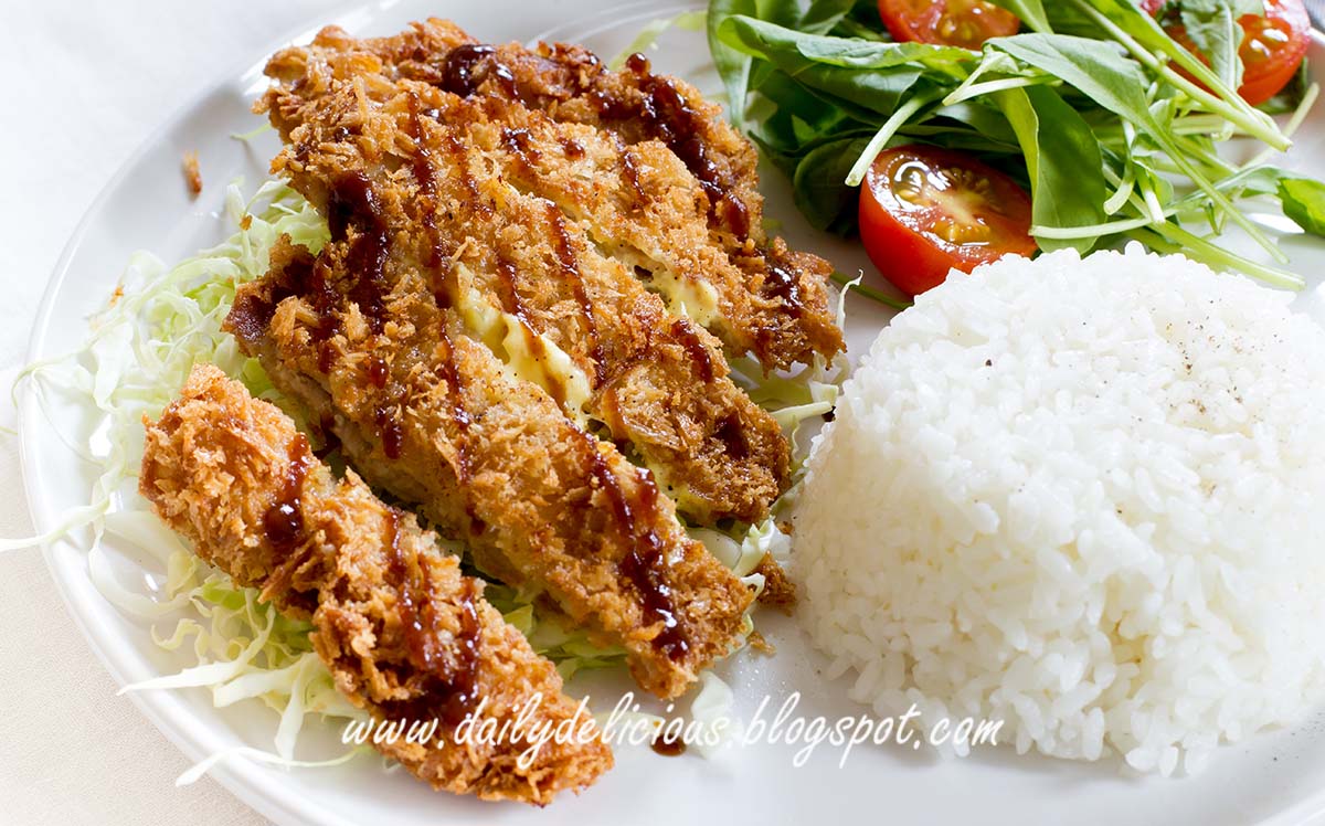 dailydelicious Pork Belly Tonkatsu 豚バラとんかつ