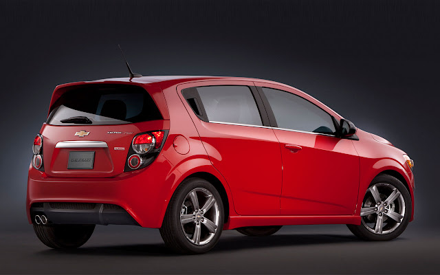 Turbocharged 2013 Chevrolet Sonic RS back