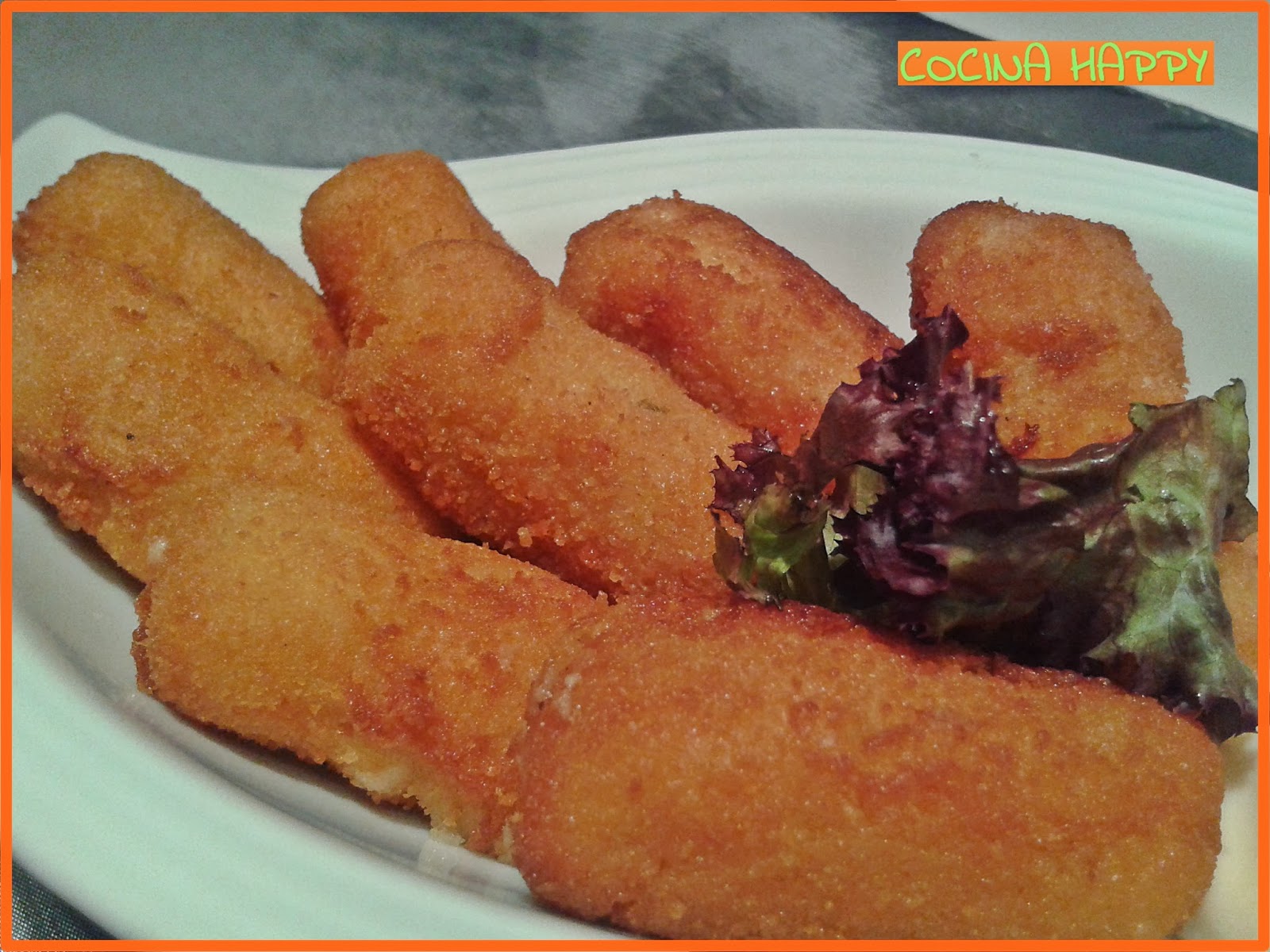 COCINA HAPPY CROQUETAS DE POLLO ASADO (de aprovechamiento)