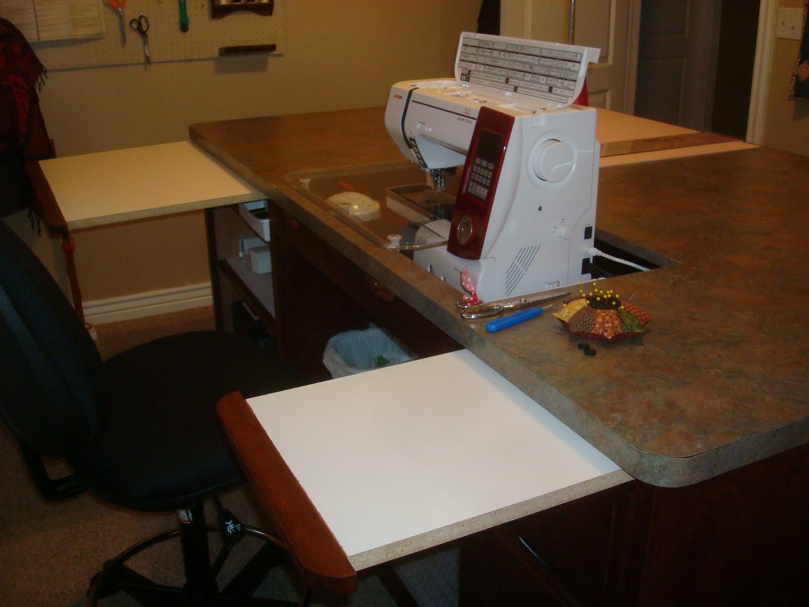Because I say sew ;) My dream sewing table!