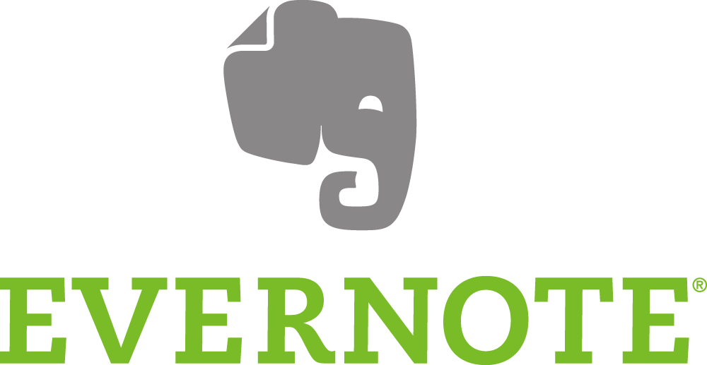 evernote logo with white square background