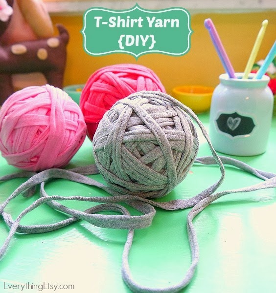 Make your own Tshirt yarn without spending a dime!