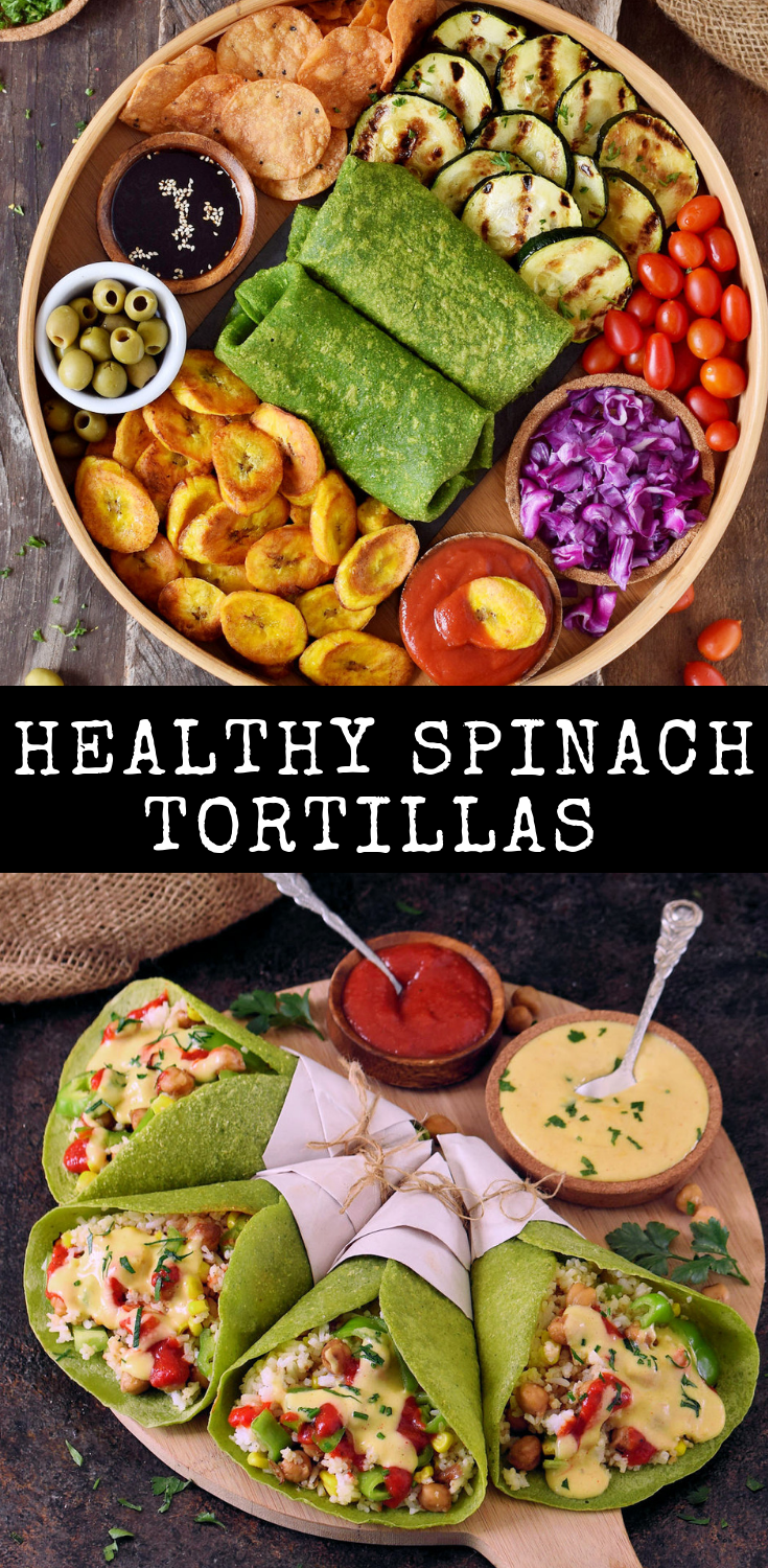 Easy Healthy Spinach Tortillas Recipe Trending Recipes