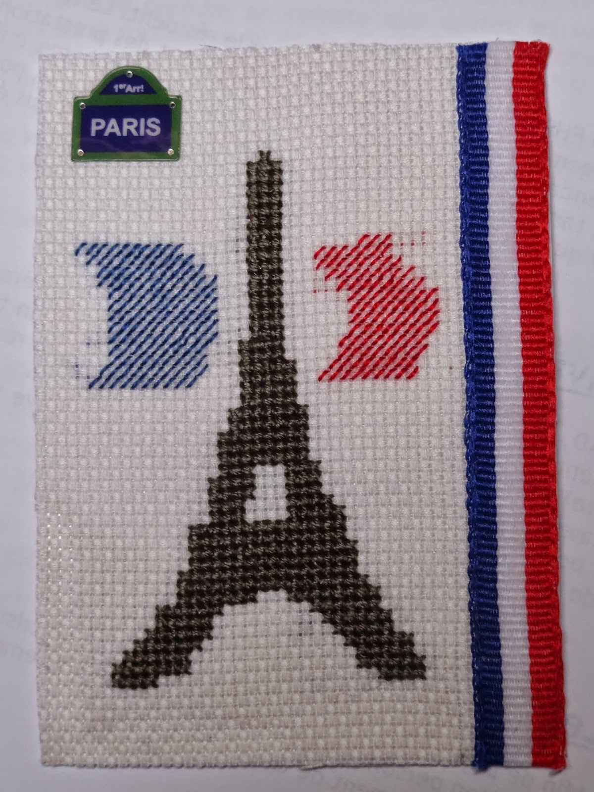 Broderie France, régions et monuments - Kits point de croix patrimoine