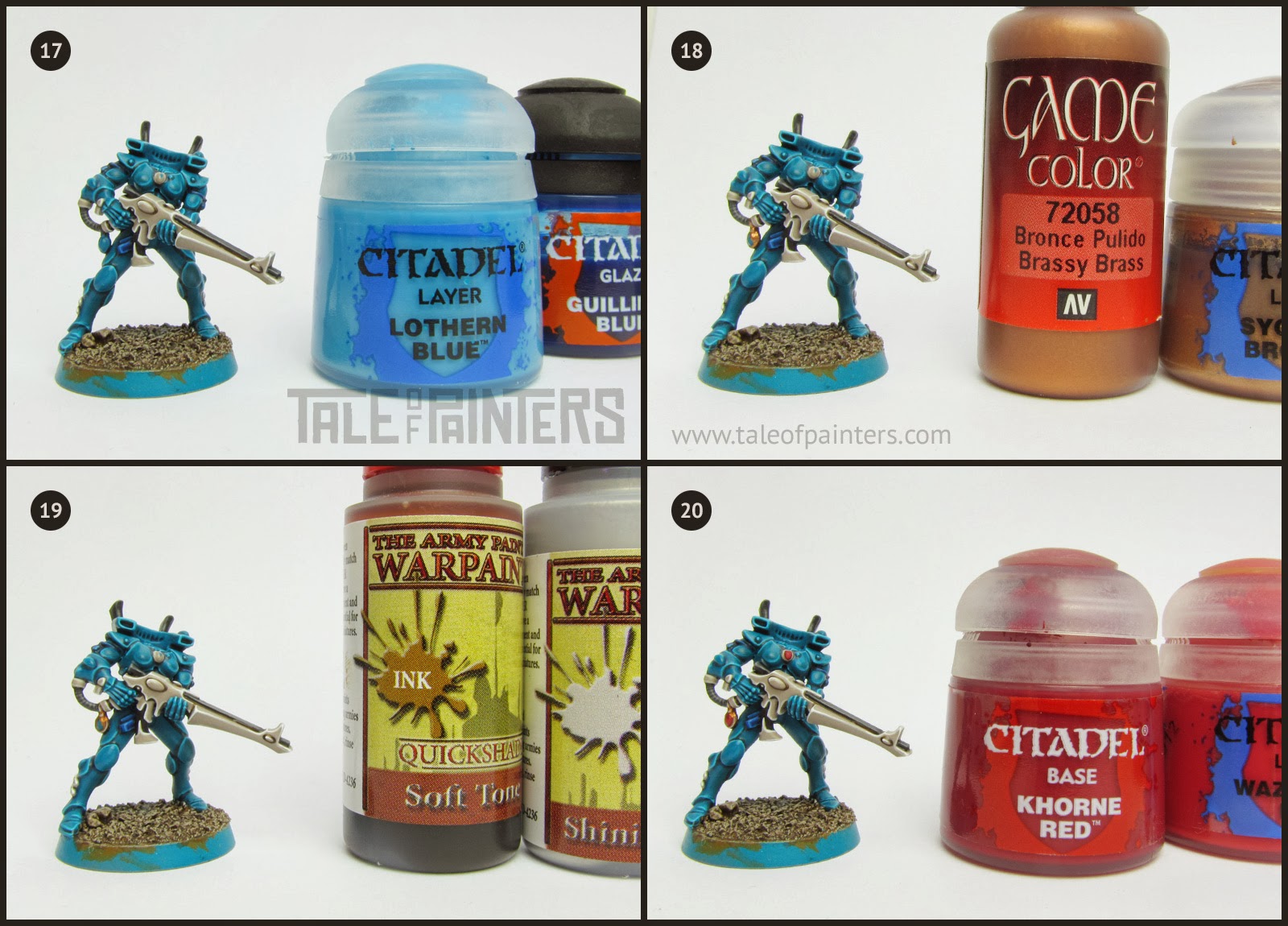 Tutorial How to paint Eldar Craftworld Iybraesil Tale of Painters