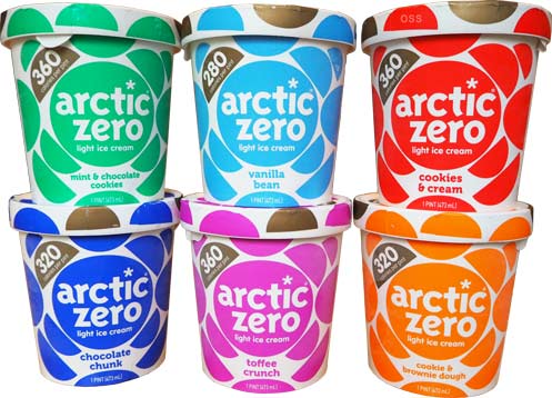 Arctic Zero debuts light ice cream with milk and cream at the