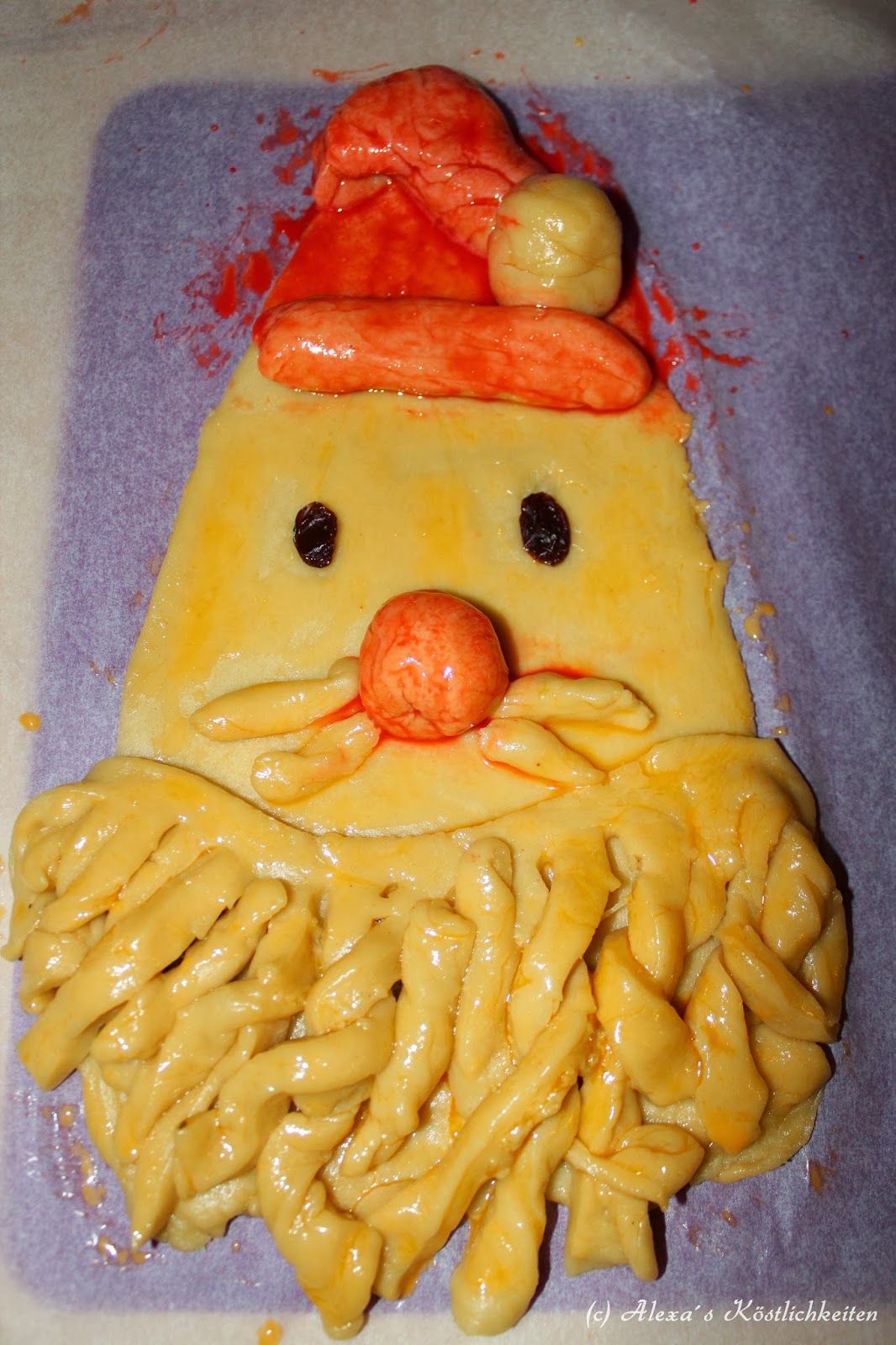Alexa´s Köstlichkeiten: Nikolaus aus Hefeteig