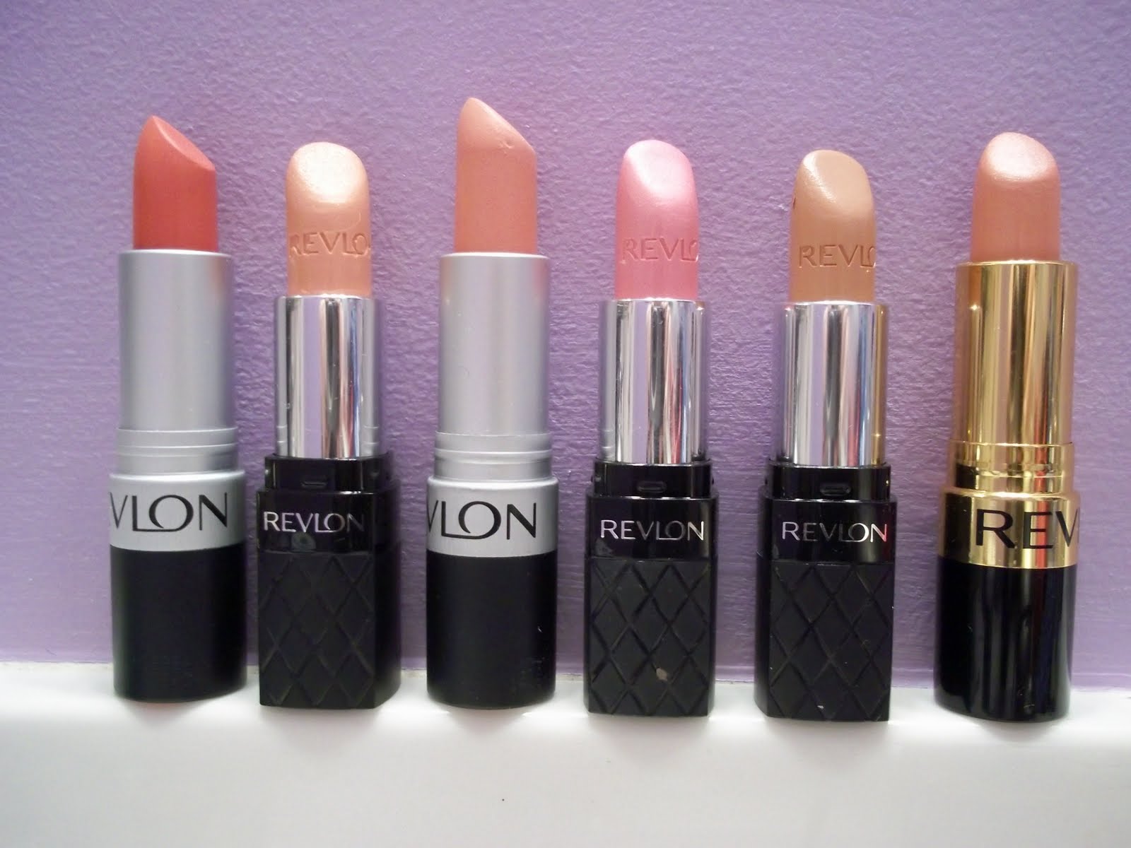 Revlon Lipstick Collection.