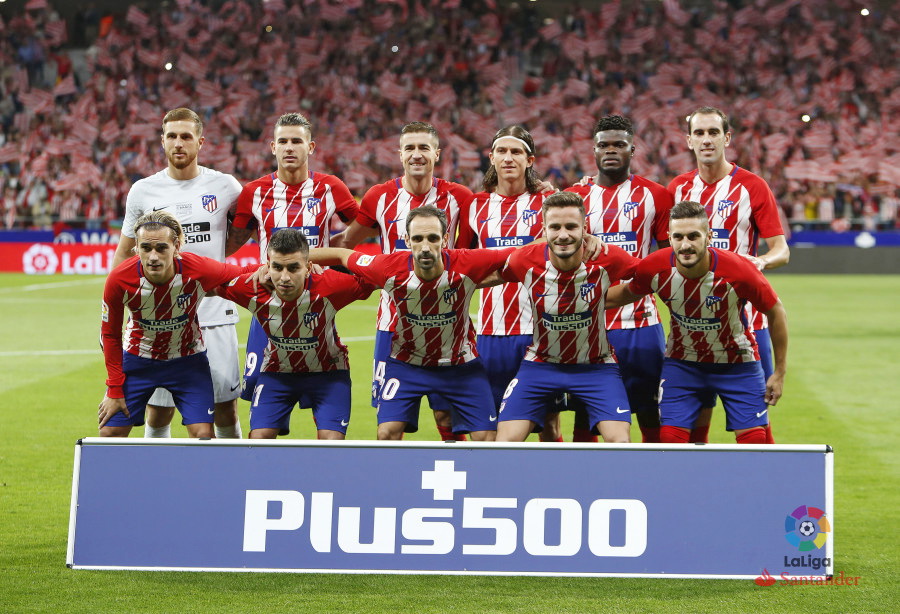 EQUIPOS DE FÚTBOL: ATLÉTICO DE MADRID contra Málaga C. F. 16/09/2017 ...