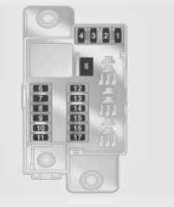 Fuse Box: 2013 - 2014 Opel (Vauxhall) Corsa - Fuse Panel Diagram