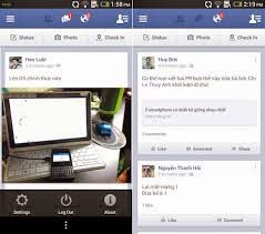 facebook cho dien thoai