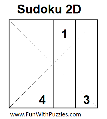 Sudoku 2D (Mini Sudoku Series #7)