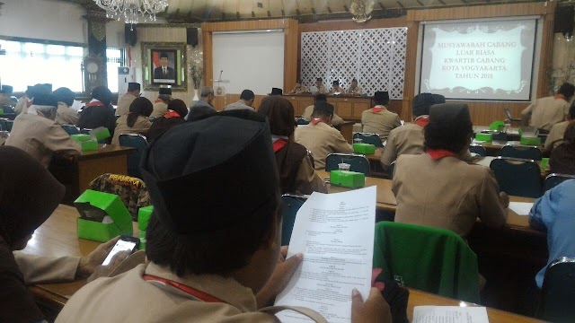 Muscablub Kwartir Cabang Kota Yogyakarta 2018