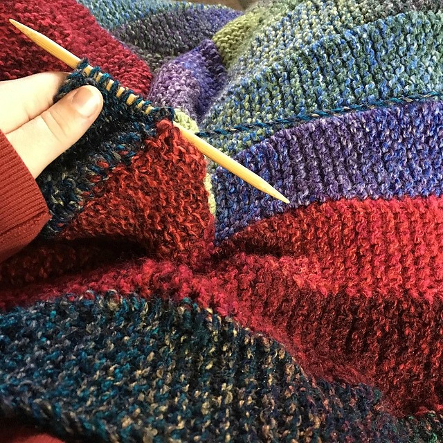 The Wayward Knitter: Blanket WIPdown