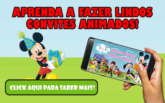 Como fazer Convite Animado Virtual no Celular Vídeo