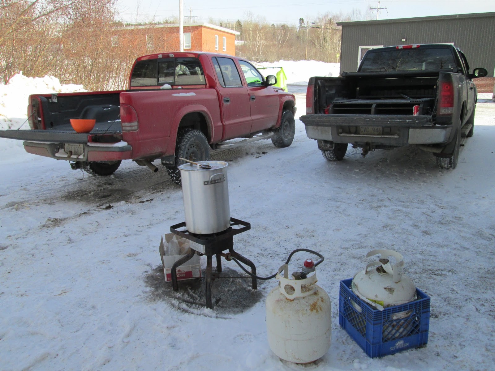 A year in rural New Found Land Newfie food Boil up