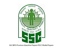SSC MTS Previous Question Papers PDF