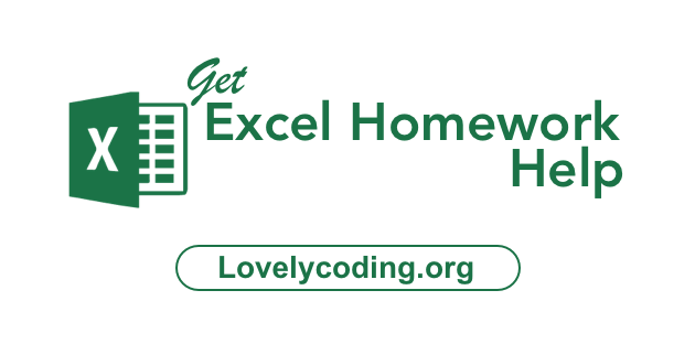 help with excel homework