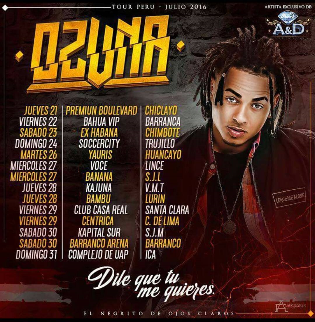 Ozuna Tour En El De Diciembre Ozuna Tour En El De Diciembre