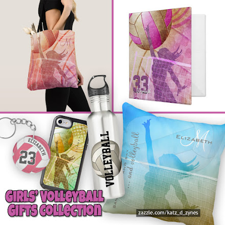 This girls' volleyball cases and gifts collection features colorful and sporty volleyball designs for girls only, available on device cases, pillows and much more ... choose from a large variety of design styles and color themes