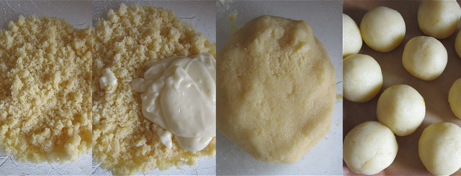 Zitronen-Cakepops in der Eiswaffel Anleitung