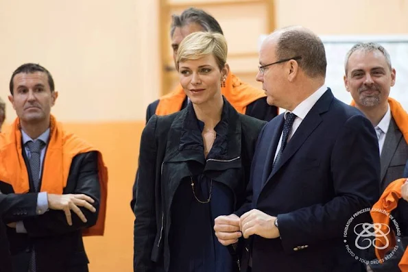 Princess Charlene and Prince Albert II of Monaco participated in the 3rd Princess Charlene Rally.