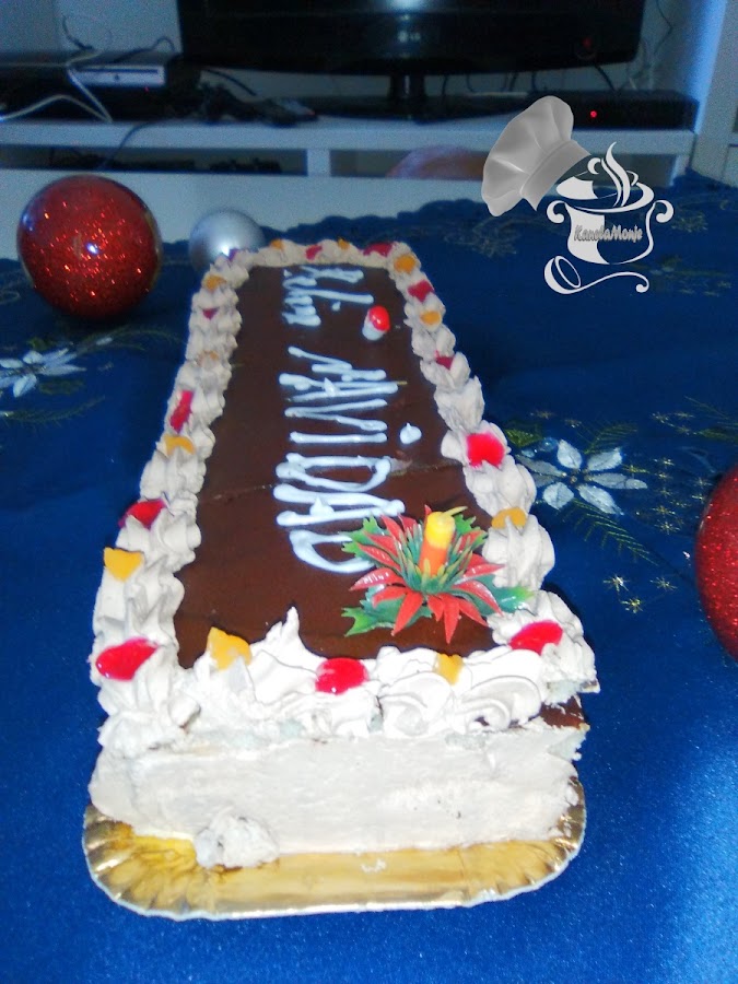 Tarta de Trufa Navideña 5