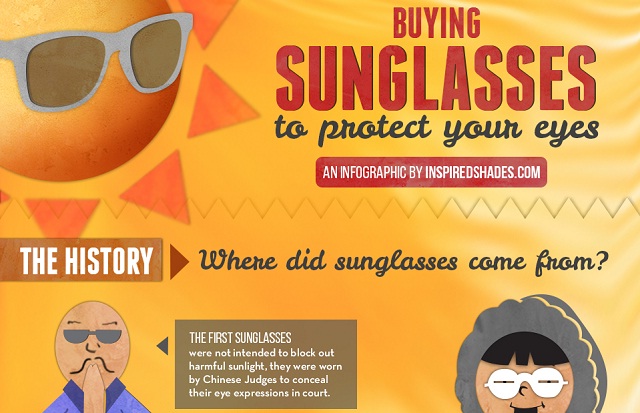image: Buying Sunglasses To Pretect Your Eyes [Infographic]