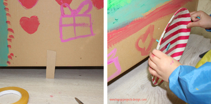 tren diy con cajas para mudanza de selfpackaging