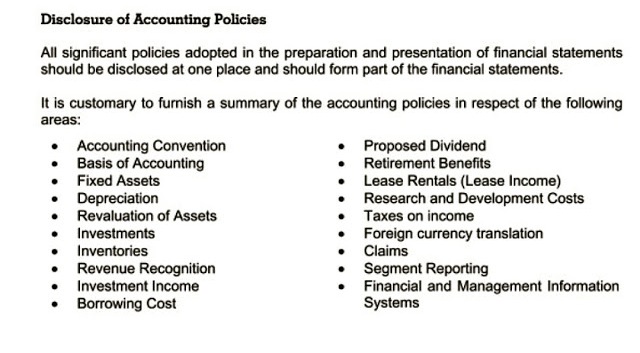 accounting standard 1 disclosure of policies summary indian ratio analysis insurance companies profit on balance sheet