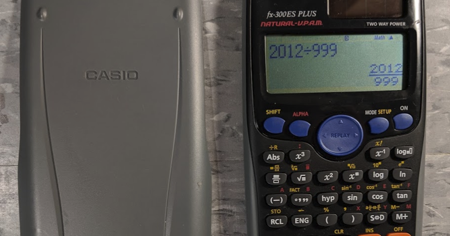 The Calculator Review: Review: Casio fx-300ES PLUS