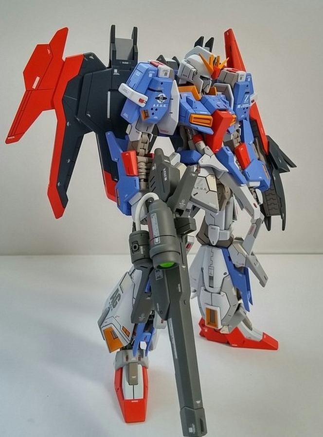Custom Build: HGBF x RG 1/144 Lightning Zeta Gundam - Gundam Kits ...