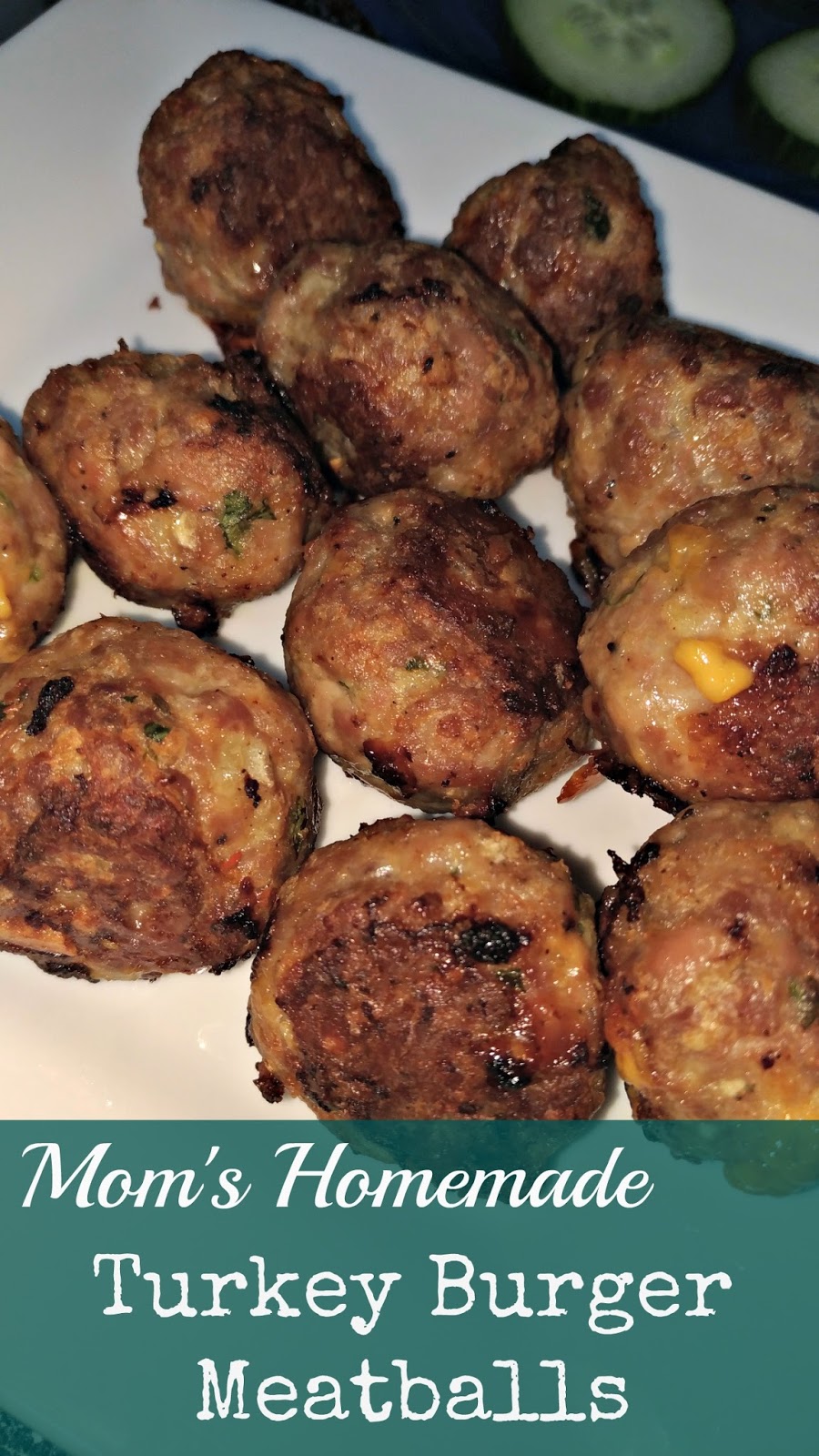 Turning Mommy Mom's Homemade Turkey Burger Meatballs