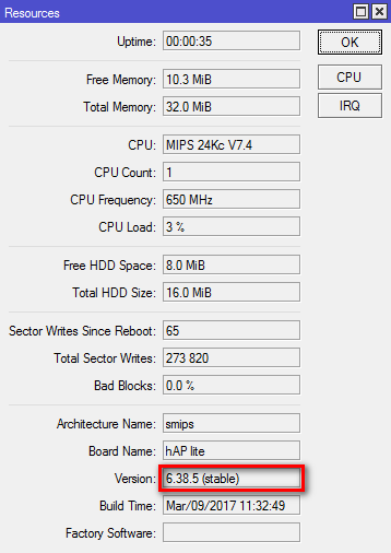 Mikrotik downgrade. Mikrotik downgrade