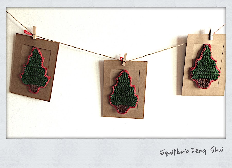 Con los árboles y el color marrón le doy presencia al elemento tierra.