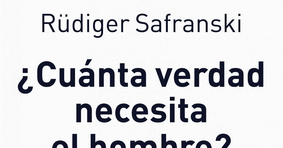 ¿Cuánta verdad necesita el hombre? ¿Cuánta verdad necesita el hombre?