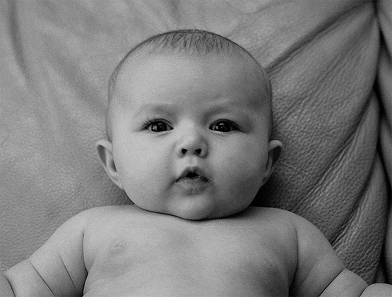 black and white pictures of babies