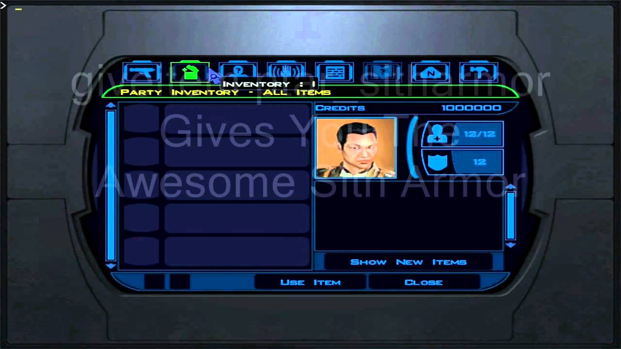 how to enable cheats in star wars kotor 2 mac