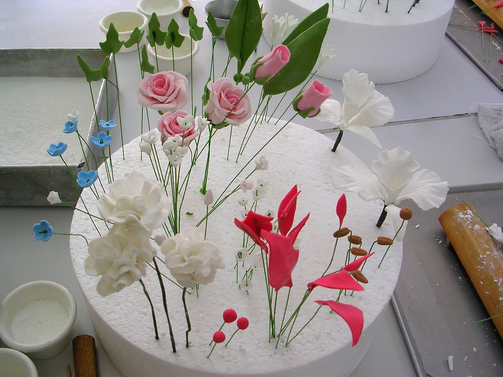 Craft & pastry Gumpaste Flowers 1, 2, 3