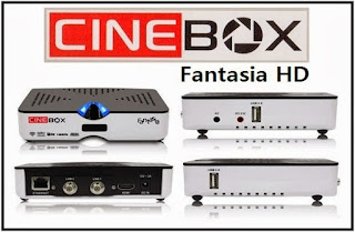 Atualizacao do receptor Cinebox Fantasia HD V11082015