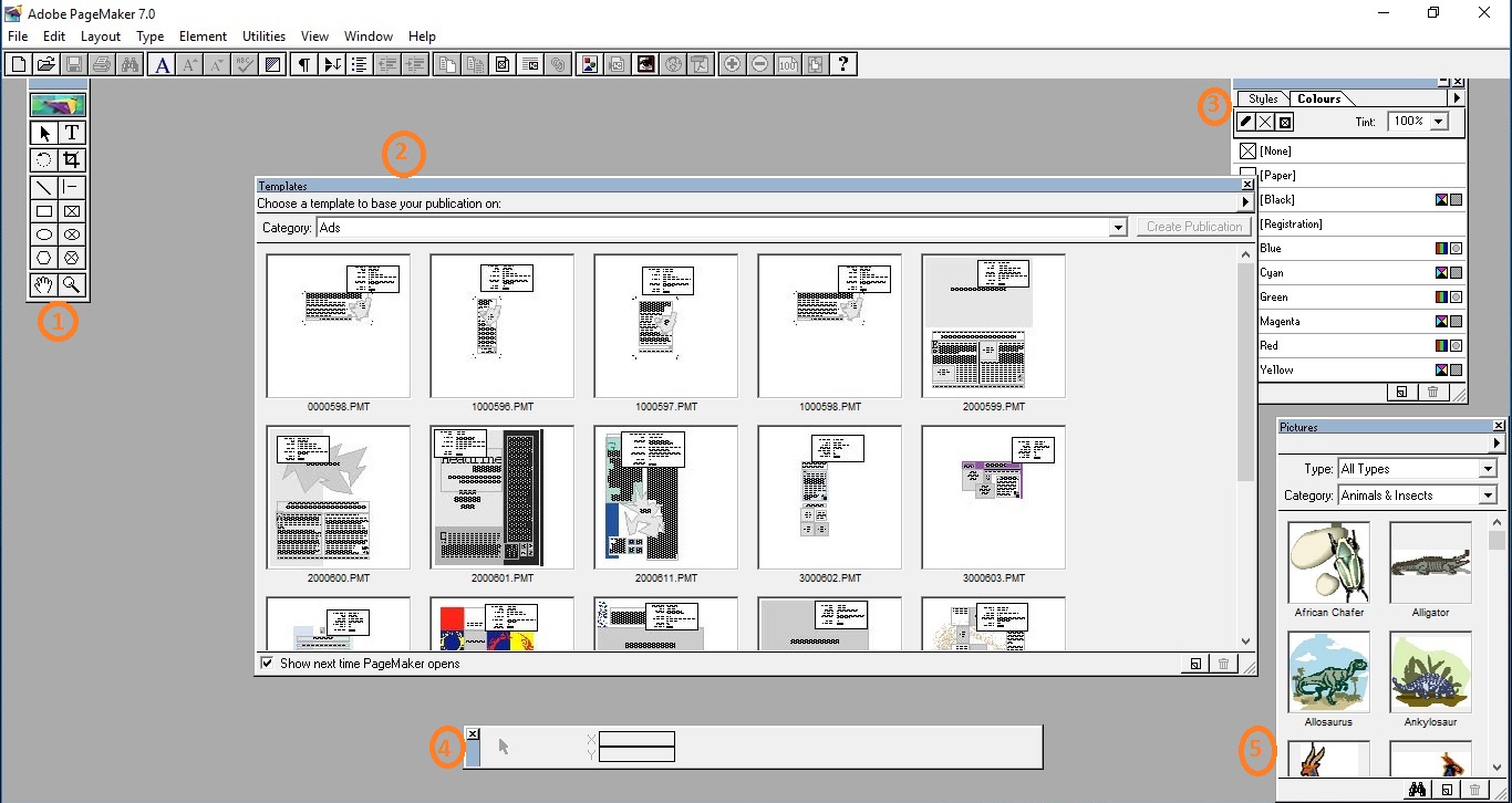 General Coding Designing in PageMakerQuick learn