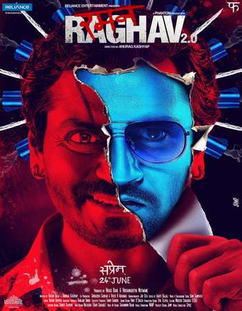 Poster Of Raman Raghav 2.0 2016 Hindi 160MB pDVD HEVC Mobile Watch Online Free Download Worldfree4u