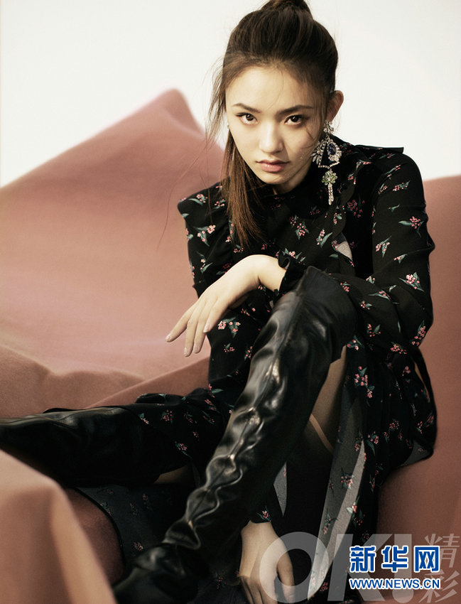 China Entertainment News: Lin Yun poses for fashion magazine