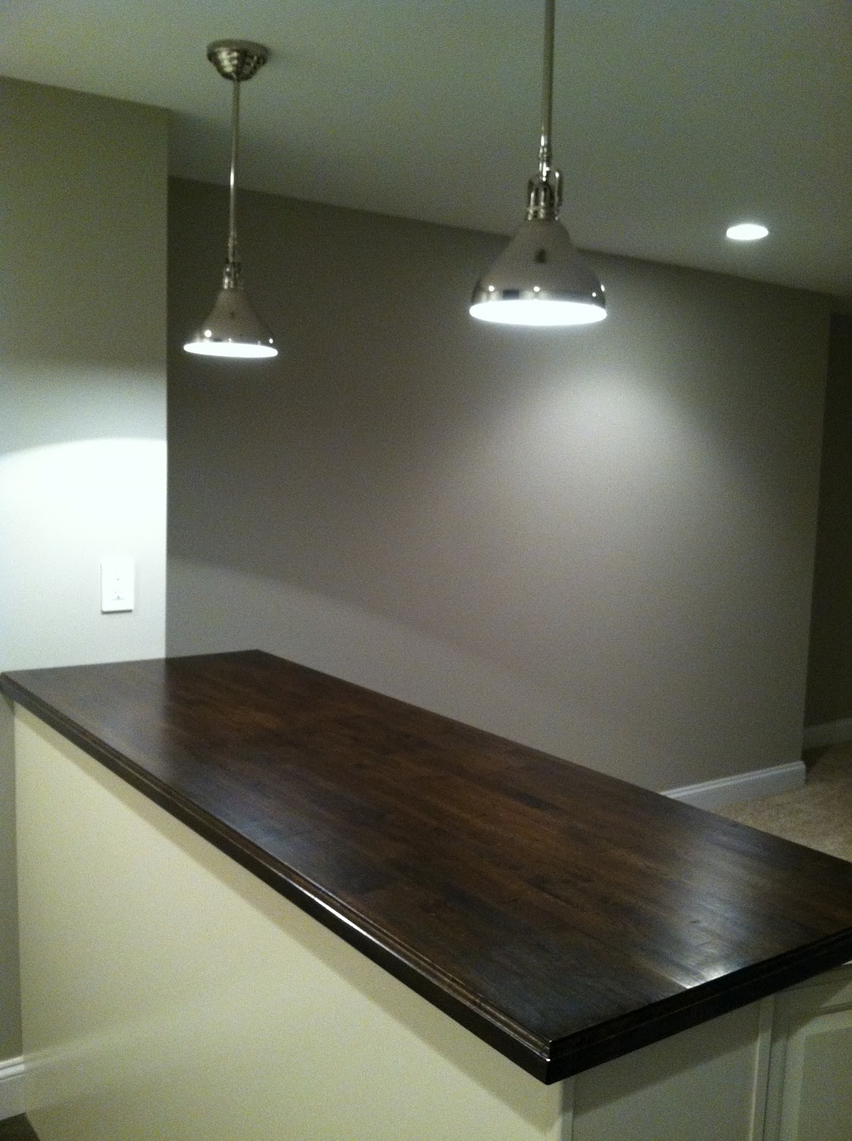 The Penny Parlor: Ikea Numerar Counter Top Makeover