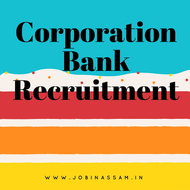 Corporation Bank Recruitment 2017, Manager