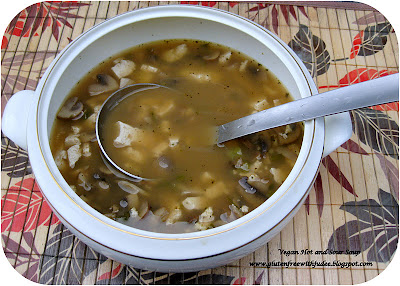 Vegetarian Hot ad Sour soup