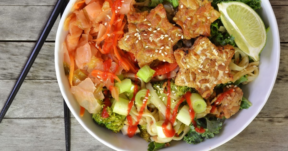 Vegan Magic Time Tempeh Noodles Bowls